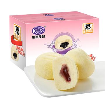 港荣 蒸蛋糕 900g 蓝莓味
