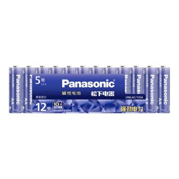 Panasonic/松下 5号电池进口碱性电池12粒装 LR6LAC
