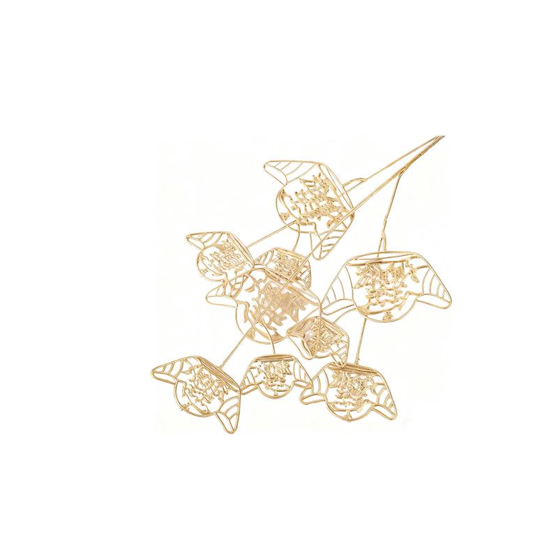 月桐 仿真金招财进宝总长约61cm YT-XCHJG19