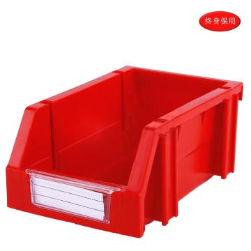 Raxwell 组立背挂斜口盒TK001，外尺寸规格D×W×H(mm):160×100×74，全新料，红色(标签牌1+标签纸1+立柱4) RHSS4509