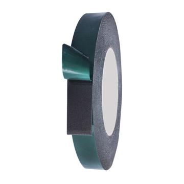 SK PE双面胶海绵胶带绿膜黑胶 1mm×2.5cm×10m A1457