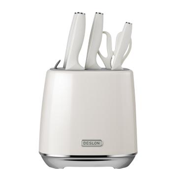 德世朗 奥格刀具六件套（白色）材质：30Cr13不锈钢（食品接触用） DFS-TZ022WH-6A