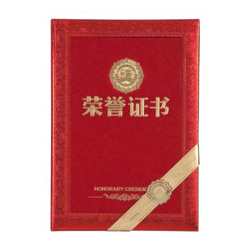 齐心 特种纸荣誉证书12K C5103红