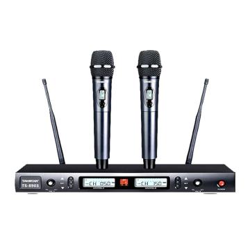 得胜 专业U段一拖二无线话筒 TS-8903