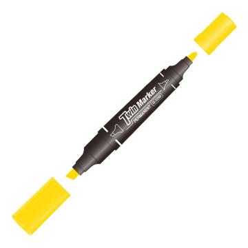GEEMARKER 大双头油性记号笔2-5mm 工业标记 G-1250 黄色