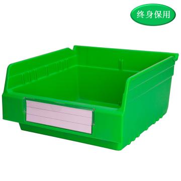Raxwell 精益物料盒TK3315，外尺寸规格D×W×H(mm):300×300×150，全新料，绿色(标签牌1+标签纸1) RHSS4562