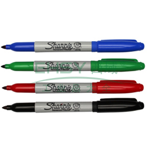 锐意 双头持久性记号笔绿色 1mm&0.5mm 32204