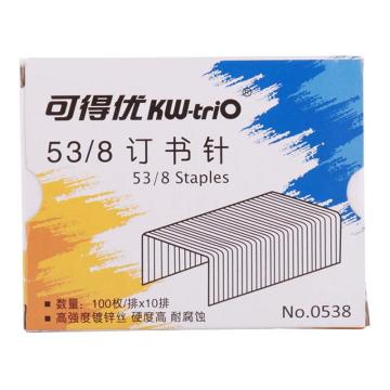 KW-triO/可得优 钉枪专用针53/8 强度高穿透力强 针脚8mm 0538