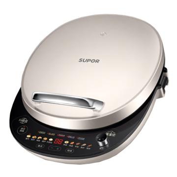 苏泊尔 煎烤机颜色香槟金，重4.1kg，规格32cm，电压220V~50Hz JD32AQ18