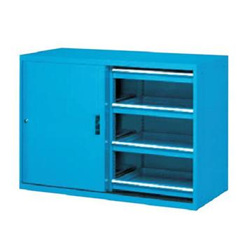 锐德 移门工具柜，外形尺寸(mm):1130W×640D×1000H，8个抽屉 RDM4