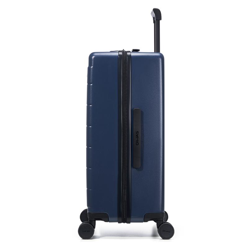 爱华仕 磨砂抗压 干湿分类收纳旅行箱64L/ABS+PC OCX6810-24蓝色