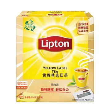 立顿 袋泡茶 红茶包商用装，S100 2g*100包