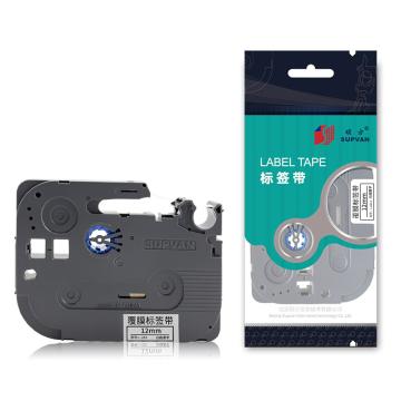 硕方 标签色带白底黑字 12mm宽 适用硕方标签机LP5125/C/E L-231