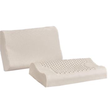 南极人 乳胶枕单只装 颗粒按摩枕60×40×12-10cm 大号