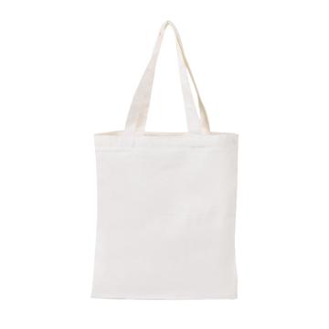 功成狮 白色空白竖款帆布袋FBB2025，厚度12安，宽20cm*高25cm GOJH0049