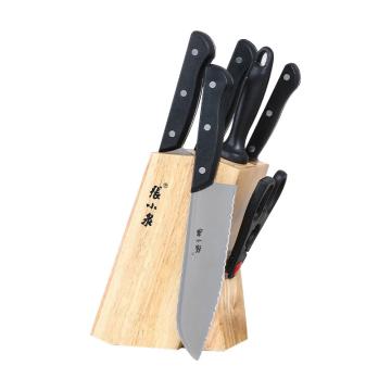 张小泉 不锈钢七件刀具套装，古韵系列N5490 N5490
