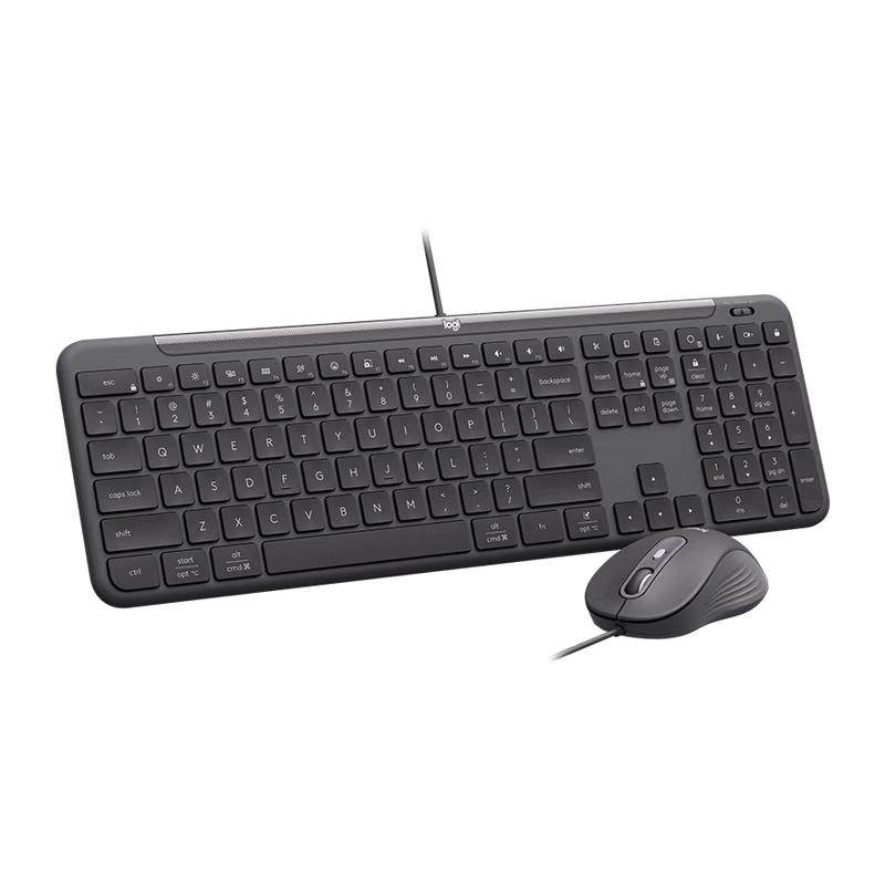 Logitech/罗技 有线键鼠套装 MK620