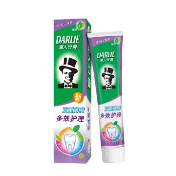 好来 黑人牙膏 双重薄荷多效护理120g