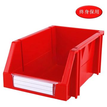 Raxwell 组立背挂斜口盒TK002，外尺寸D×W×H(mm):240×150×124，全新料，红色(标签牌1+标签纸1+立柱4) RHSS4512