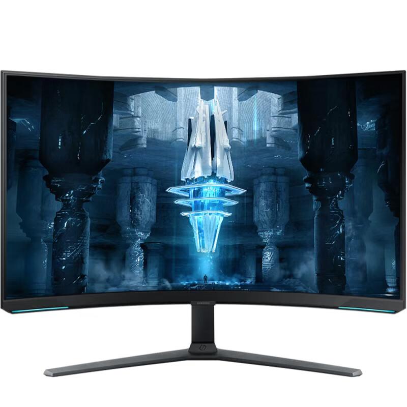 SAMSUNG/三星 显示器/32英寸/4K分辨率/1000R/3840*2160/240Hz刷新率/HDR2000/HDMI/DP/升降旋转底座 S32BG850NC