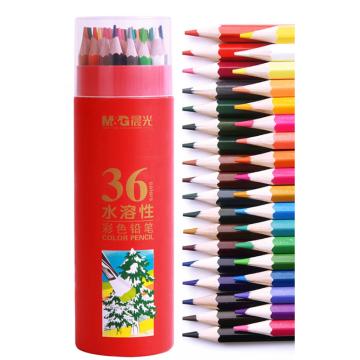 MG 筒装水溶性彩铅36色/筒装 AWP36811