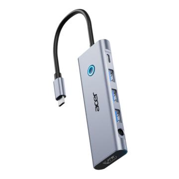Acer/宏碁 9口拓展坞带线PD100W *1 USB3.0*1 USB2.0*2 HDMI*1 TYPEC *1 sd*2 HY41-T9