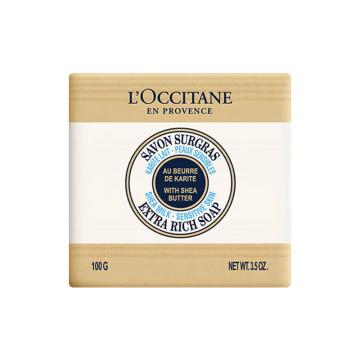 欧舒丹 L'OCCITANE 洁肤香皂 乳木果牛奶味100g