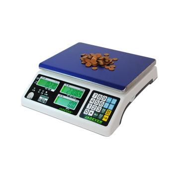杰特沃 新型计数电子秤量程6kg，精度0.1g JTS-6LC高精度，加rs232串口