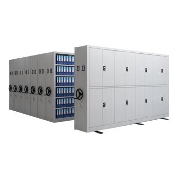 HiBoss 密集架手摇密集架轨道文件柜资料架一列四组900*560*2300mm GJSP-248