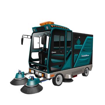 亚伯兰 四轮驾驶式扫地车48V150A，铅酸款，清扫宽度2.3米 YBL-DP2300GT6