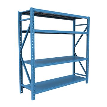 锴源 层板货架，四层，尺寸:1200×600×2000，承重200kg/层，蓝色(不含安装) KY031