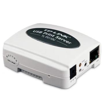 TP-LINK/普联 打印服务器单USB口打印服务器 TL-PS110U