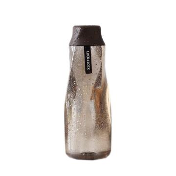 乐扣乐扣 LOCK&LOCK 冰峰杯运动壶创意潮流便携随手大容量塑料杯子 650ml 棕色 HLC569BRW-OCH