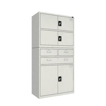Raxwell 佰斯特联名 防静电工具柜，(上四门柜，下三抽双开门柜)，钢板厚(mm):1，CH-17-10E，不含安装 RHSA0007