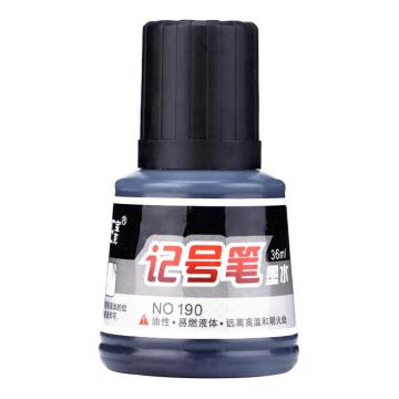 宝克 记号笔墨水(黑) NO190 黑色