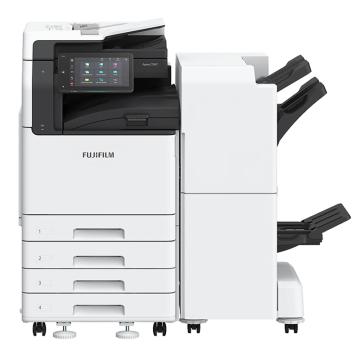 FUJIFILM A3+ 彩色激光双面三合一，一年保市区安装+四纸盒 Apeos C2567 CPS 输稿器+C4小册子装订器