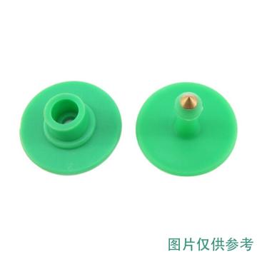 正城 圆形耳标动物耳标 SL-YXRB，绿色，随机编码