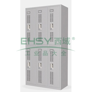中阳 上下六门更衣柜900（W）x500（D）x1800（H） GY-325A