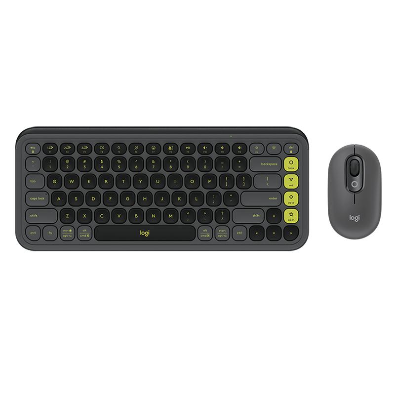 Logitech/罗技 无线蓝牙双模键鼠套装 POP Icon Combo黑色
