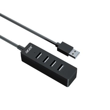 Acer/宏碁 集线器USB2.0扩展器转换接头多功能HUB 0.5米 长条形 A404-0.5