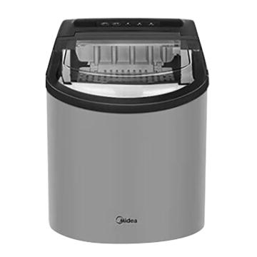 美的 家用子弹头制冰机，日制冰量12kg，功率120W，自清洁 MBJ-12D13EA