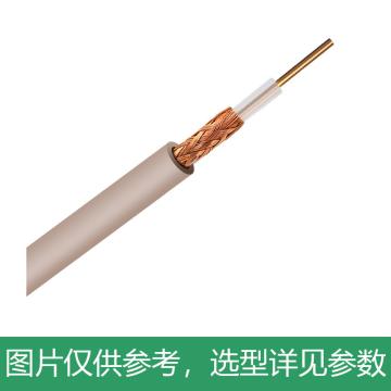 海乐 两兆线同轴电缆射频线16芯2M线SYV75-2-1*160.34纯铜单股96高编 75欧姆数字信号线 100米 SYV75-2-1*16