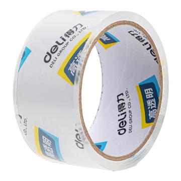 deli/得力 封箱胶带48mm*30y*50um(6卷/筒)(高透) 30200