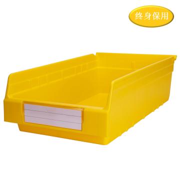 Raxwell 精益物料盒TK5315，外尺寸规格D×W×H(mm):500×300×150，全新料，黄色(标签牌1+标签纸1) RHSS4570