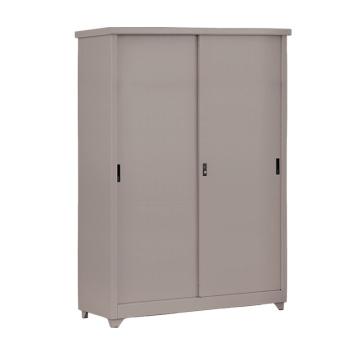盛悦欣美 室外置物柜棕色，单层承重80KG，板材0.8mm 2200×1500×600(mm)