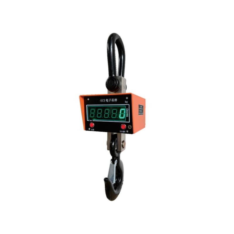 巨化 电子吊秤量程5000kg/精度2kg OCS-5T直视F型-绿字