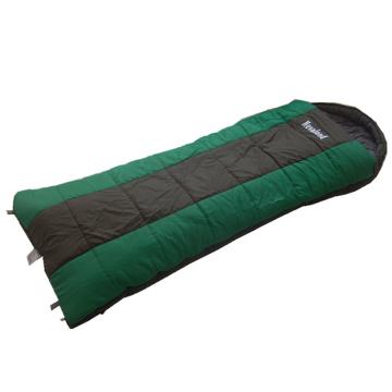 纳瓦兰德 信封380克中空棉睡袋加长加宽尺寸：230*90cm 0℃~5℃ NS104054绿色