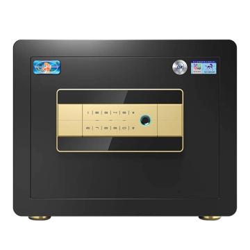 HP 保险柜加厚钢板CSP国标认证尊虎系列单门 FDG-A1/D-30 30cmWiFi指纹密码 钢琴黑