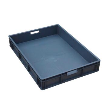 Raxwell EU周转箱EU8612，800×600×120mm，灰色 RHSS4456