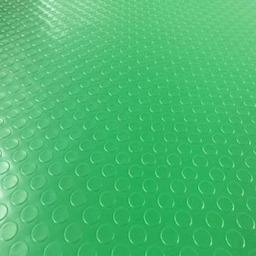 Raxwell PVC防滑走道垫铜钱纹绿色厚2.2mm1.2*15m RJMH0009